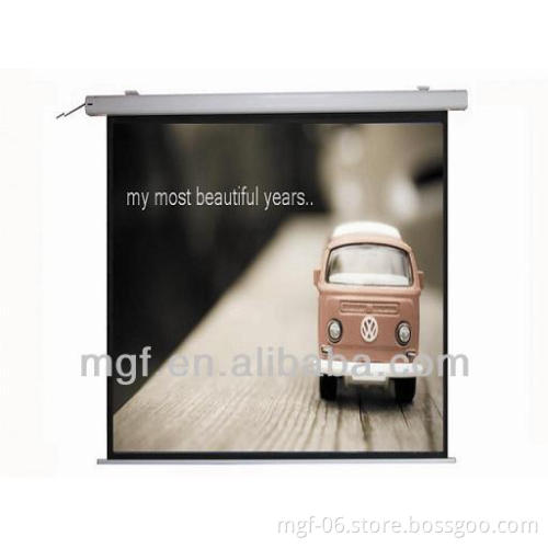Aluminum Casing Electric HDMI Projector Screen